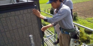 (上伊那郡箕輪町)外壁塗装・バルコニー防水工事 (足場・洗浄・板金・コーキング)